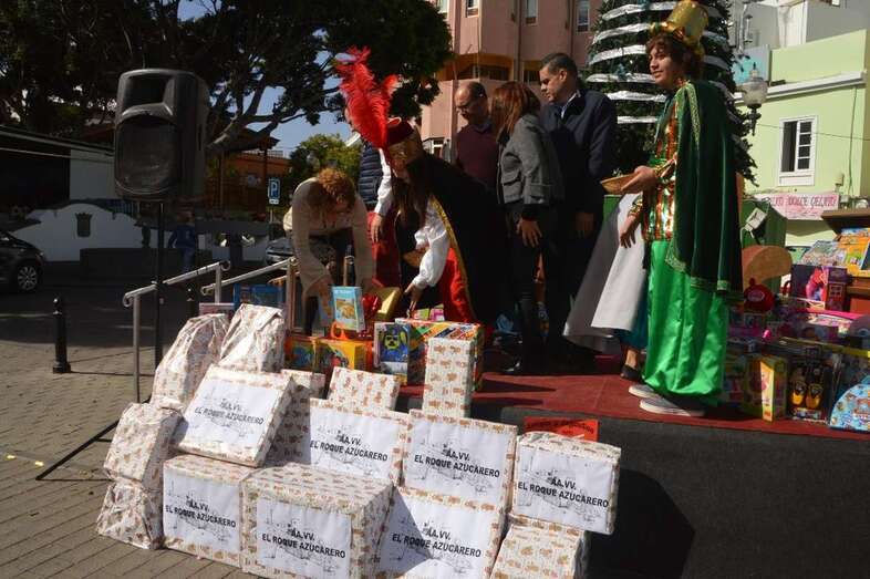 Recogida de juguetes de la última campaña en Los Llanos (Foto TA)